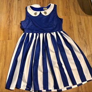 Lindy Bop Plus Size Nautical Pinup Dress